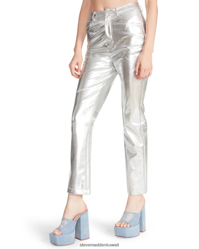 Steve Madden نحيف جوزي بانت فضة يلبس 6JPNNF682