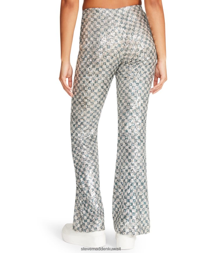 Steve Madden نحيف بانت شي فضة يلبس 6JPNNF683