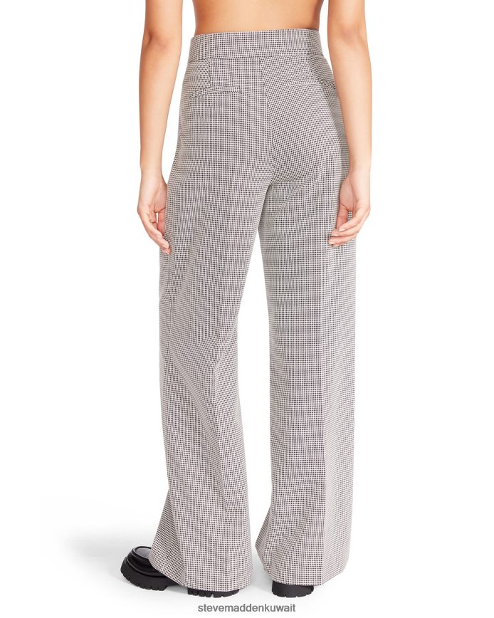 Steve Madden نحيف إيزابيلا منقوشة بانت أسود يلبس 6JPNNF689