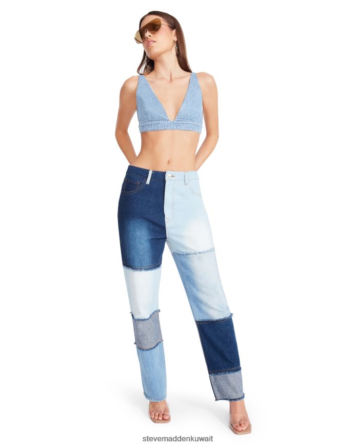 Steve Madden نحيف كايلي بانت قماش الدنيم يلبس 6JPNNF690