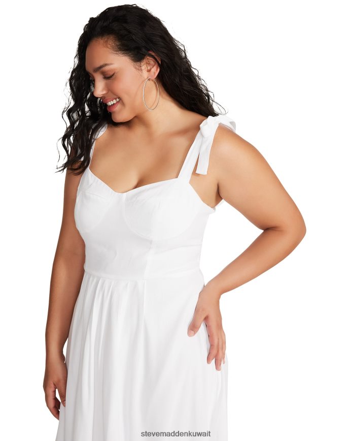 Steve Madden نحيف فستان صوفيا روز أبيض يلبس 6JPNNF693