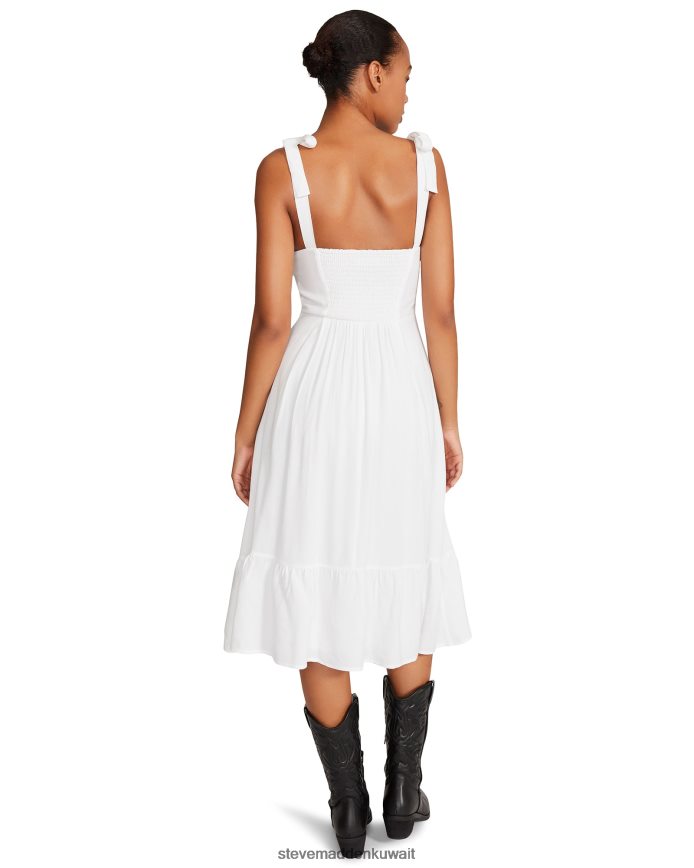 Steve Madden نحيف فستان صوفيا روز أبيض يلبس 6JPNNF693