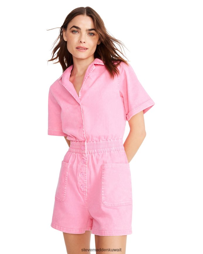 Steve Madden نحيف كايلي رومبير وردي فاقع يلبس 6JPNNF700