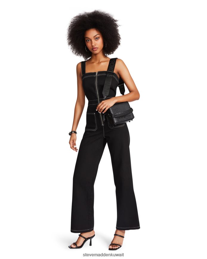 Steve Madden نحيف بذلة إليس أسود يلبس 6JPNNF701