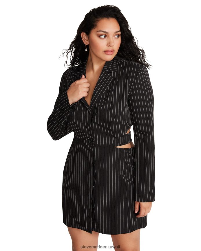 Steve Madden نحيف فستان نيفيه أسود يلبس 6JPNNF718