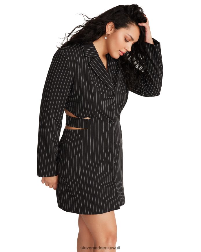 Steve Madden نحيف فستان نيفيه أسود يلبس 6JPNNF718