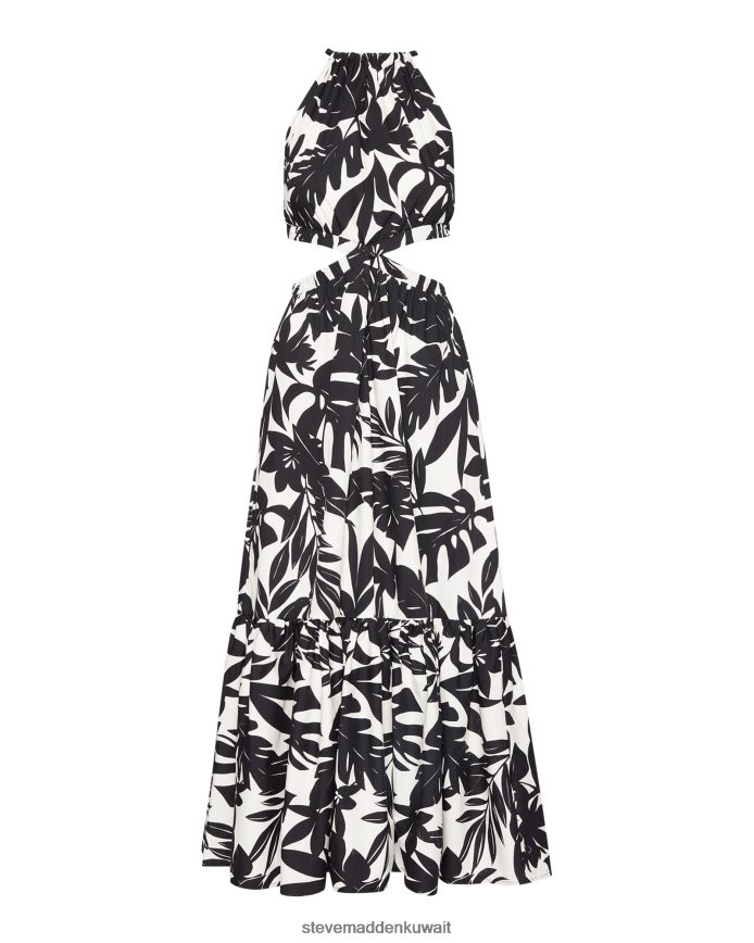 Steve Madden نحيف فستان جولز أسود أبيض يلبس 6JPNNF722