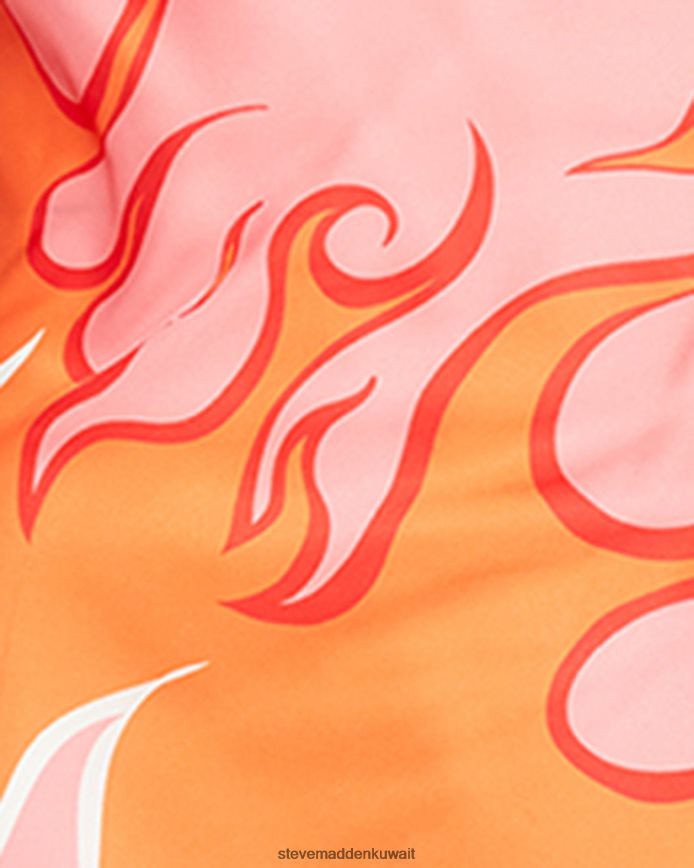 Steve Madden نحيف فستان اولورا متعدد وردي يلبس 6JPNNF724