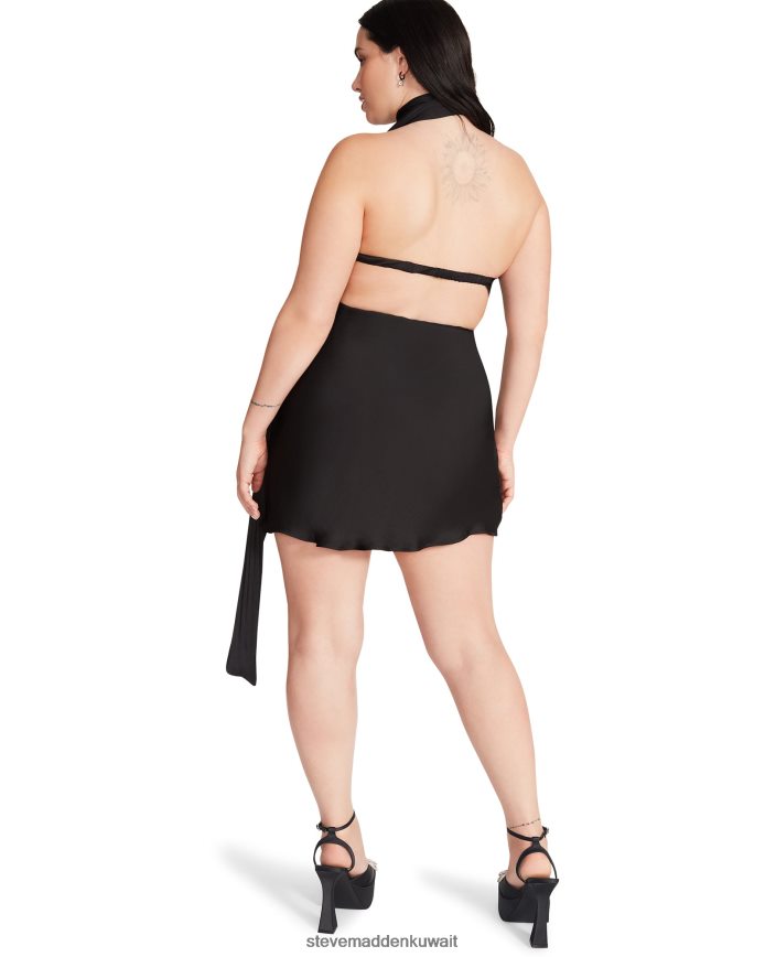 Steve Madden نحيف فستان فافا أسود يلبس 6JPNNF725