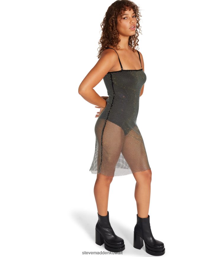 Steve Madden نحيف فستان تشارليز أسود يلبس 6JPNNF727