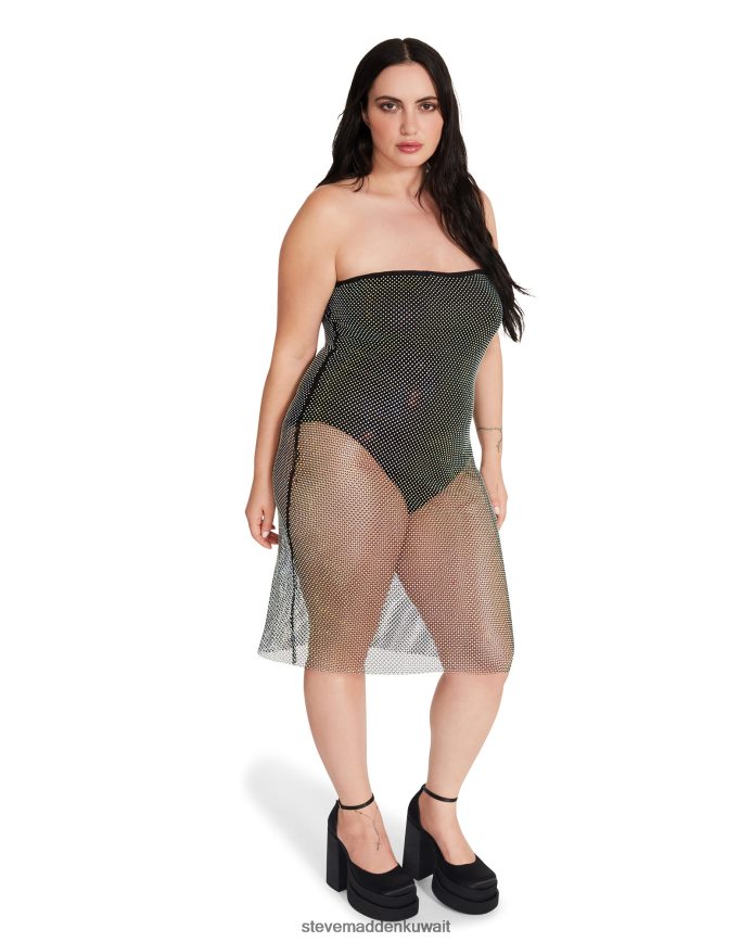 Steve Madden نحيف فستان تشارليز أسود يلبس 6JPNNF727