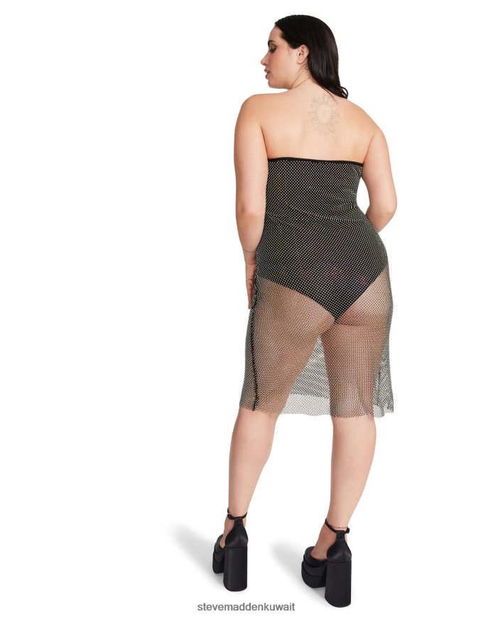 Steve Madden نحيف فستان تشارليز أسود يلبس 6JPNNF727