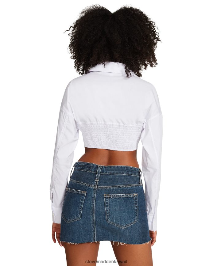 Steve Madden نحيف ستاسي أعلى أبيض يلبس 6JPNNF739