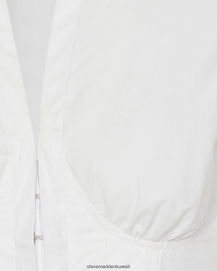 Steve Madden نحيف ستاسي أعلى أبيض يلبس 6JPNNF739