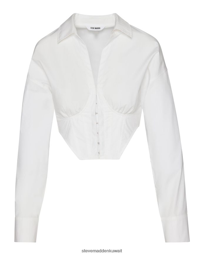 Steve Madden نحيف ستاسي أعلى أبيض يلبس 6JPNNF739