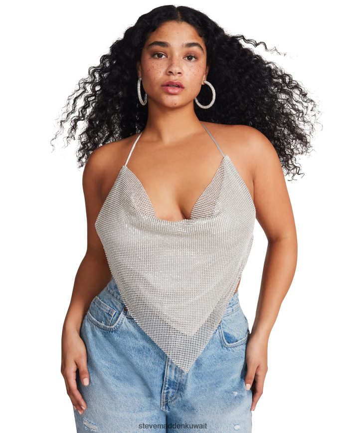 Steve Madden نحيف بالكاد هناك الرسن حجر الراين فضة يلبس 6JPNNF740