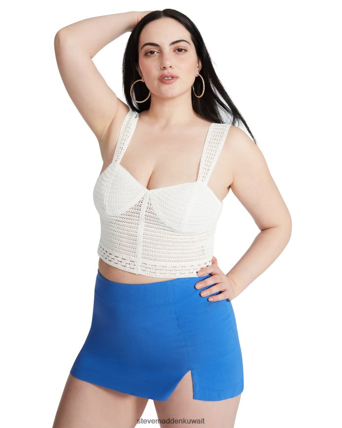 Steve Madden نحيف لورينا أعلى أبيض يلبس 6JPNNF742