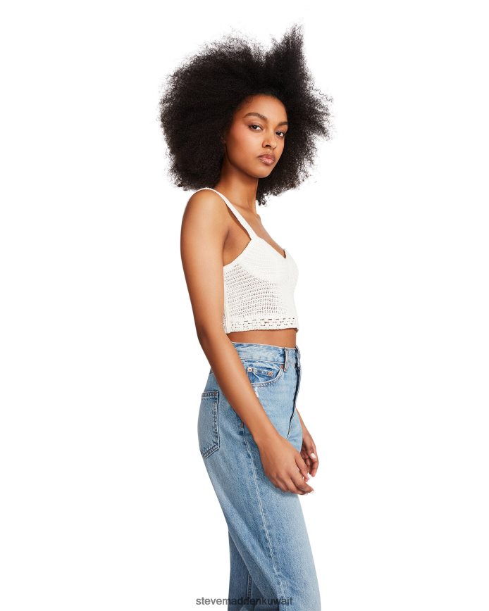 Steve Madden نحيف لورينا أعلى أبيض يلبس 6JPNNF742