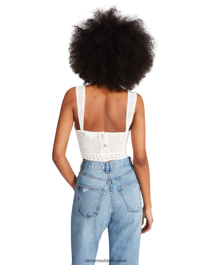 Steve Madden نحيف لورينا أعلى أبيض يلبس 6JPNNF742