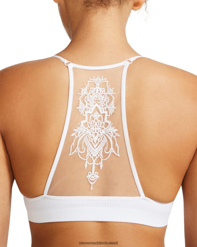 Steve Madden نحيف حمالة صدر شبكية من إيلا أبيض يلبس 6JPNNF745