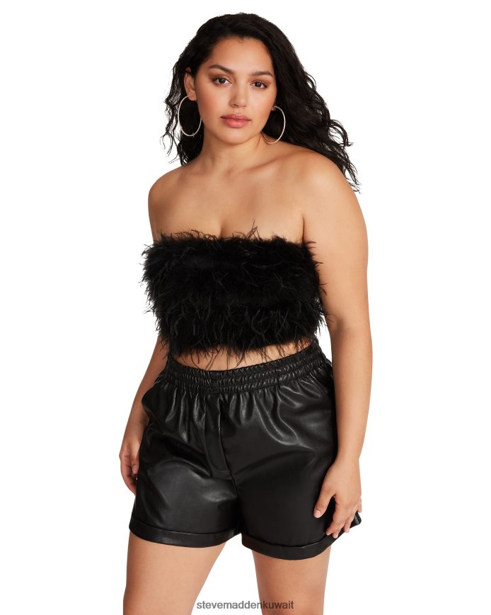 Steve Madden نحيف نيسا أعلى أسود يلبس 6JPNNF746