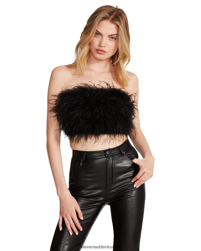 Steve Madden نحيف نيسا أعلى أسود يلبس 6JPNNF746