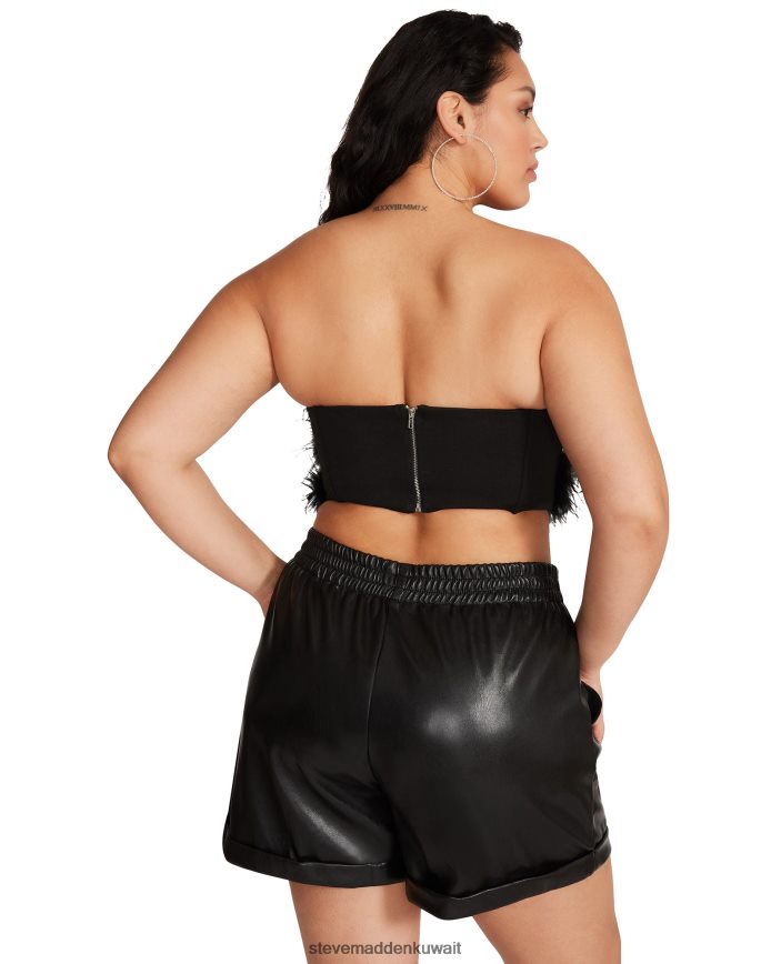 Steve Madden نحيف نيسا أعلى أسود يلبس 6JPNNF746