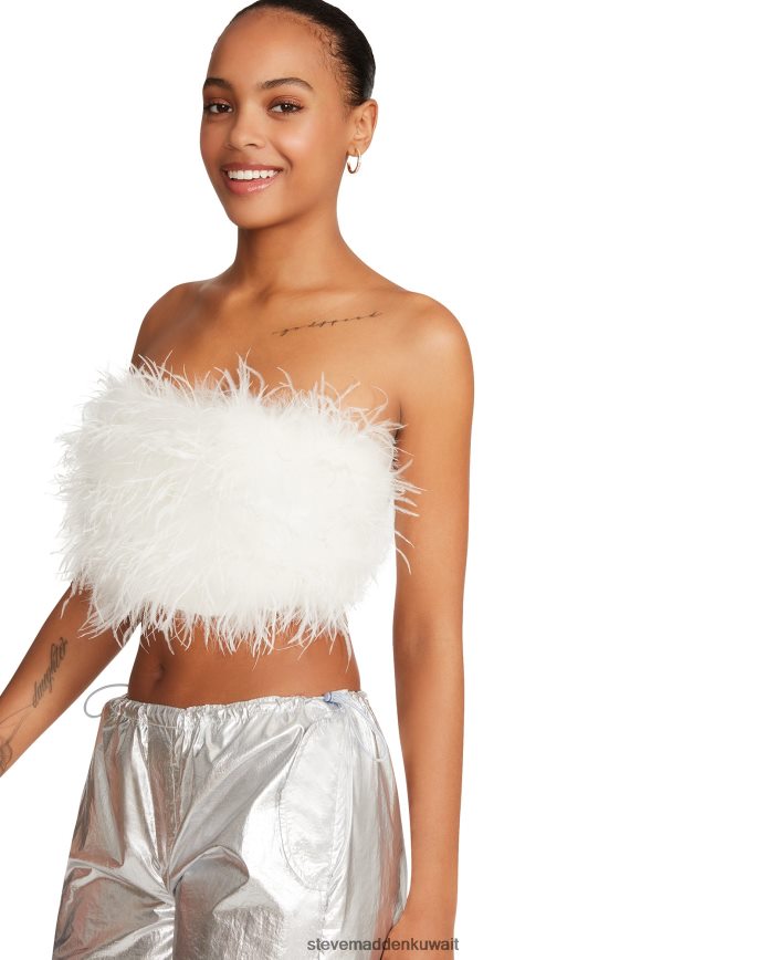 Steve Madden نحيف نيسا أعلى أبيض يلبس 6JPNNF748