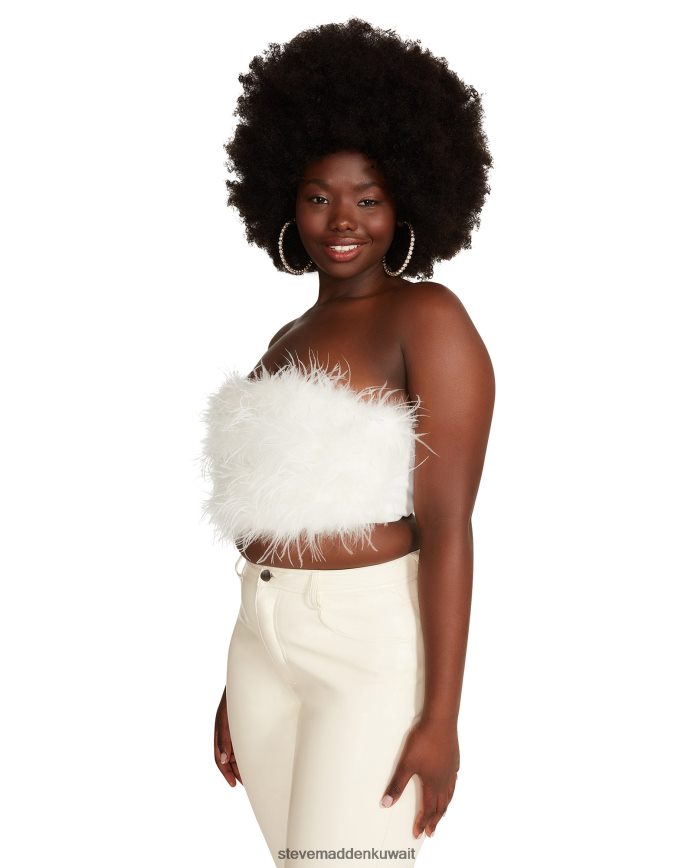 Steve Madden نحيف نيسا أعلى أبيض يلبس 6JPNNF748