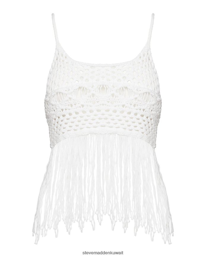 Steve Madden نحيف ريا أعلى أبيض يلبس 6JPNNF753