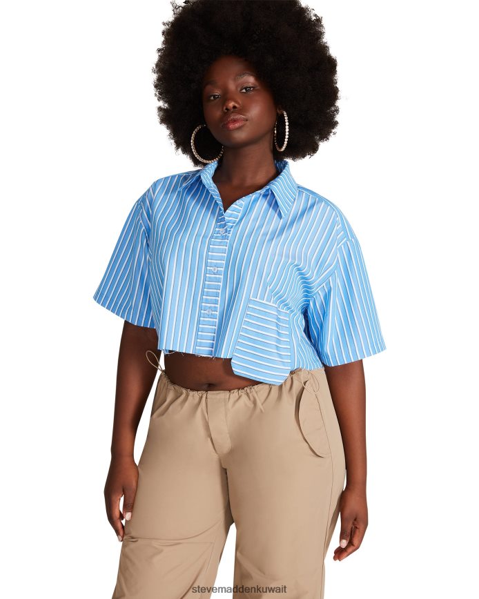 Steve Madden نحيف إليسون أعلى أزرق يلبس 6JPNNF759