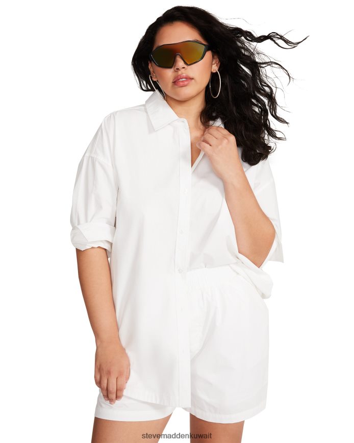 Steve Madden نحيف قمة الخشخاش أبيض يلبس 6JPNNF762