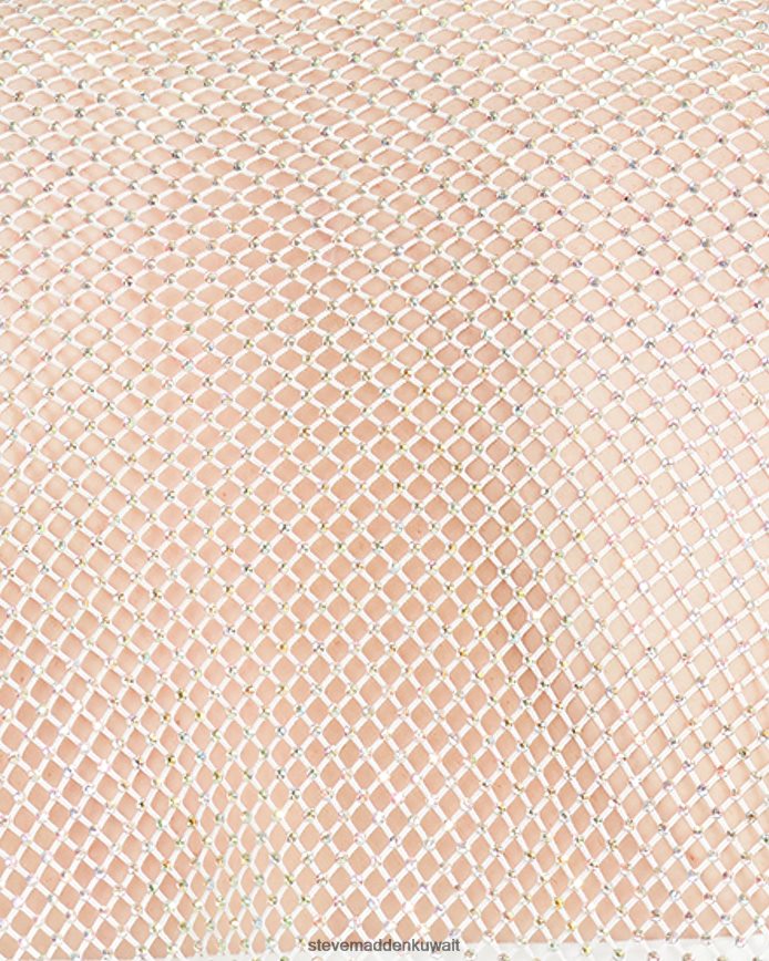 Steve Madden نحيف شبكة حجر الراين بوليرو أبيض يلبس 6JPNNF765