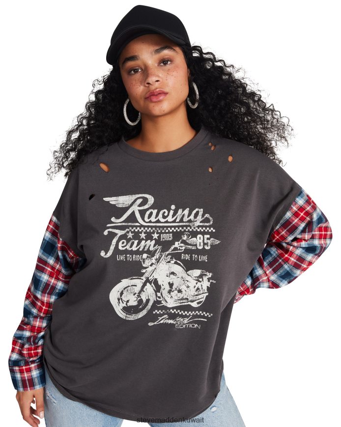 Steve Madden نحيف جامي توب أسود يلبس 6JPNNF769