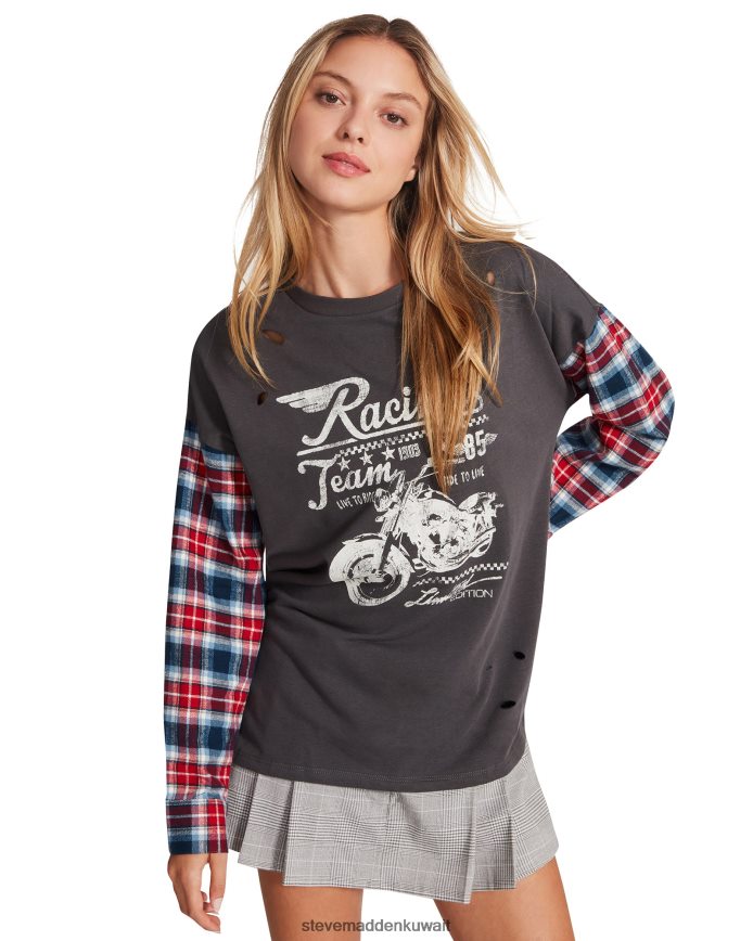 Steve Madden نحيف جامي توب أسود يلبس 6JPNNF769