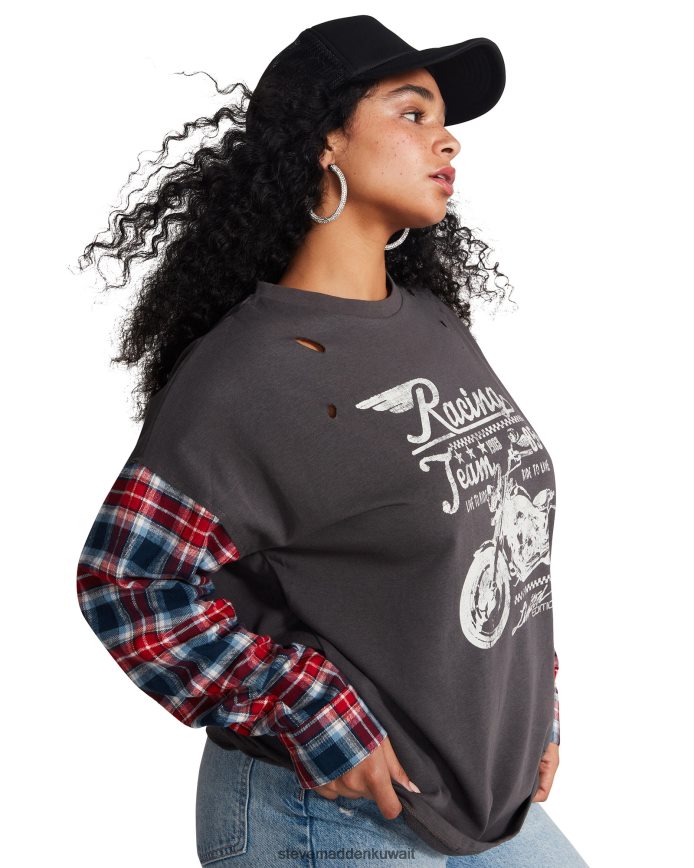 Steve Madden نحيف جامي توب أسود يلبس 6JPNNF769