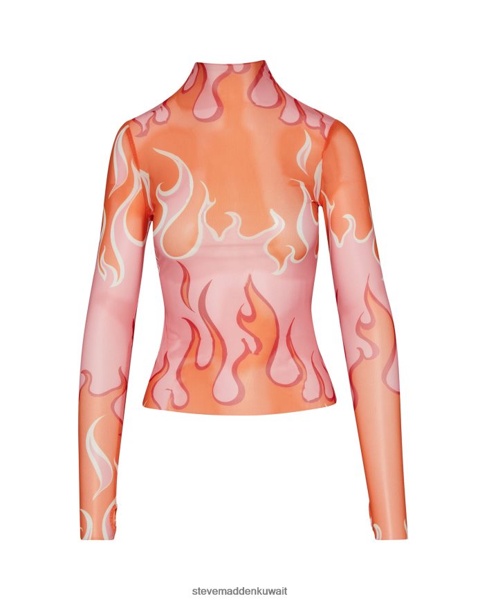 Steve Madden نحيف زيلدا أعلى متعدد وردي يلبس 6JPNNF776