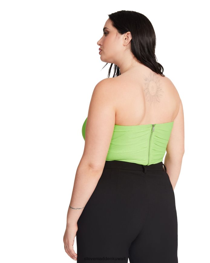 Steve Madden نحيف الداليا أعلى النيون الأخضر يلبس 6JPNNF781