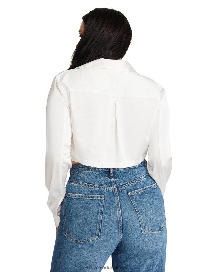 Steve Madden نحيف قمة كاساندرا أبيض يلبس 6JPNNF784