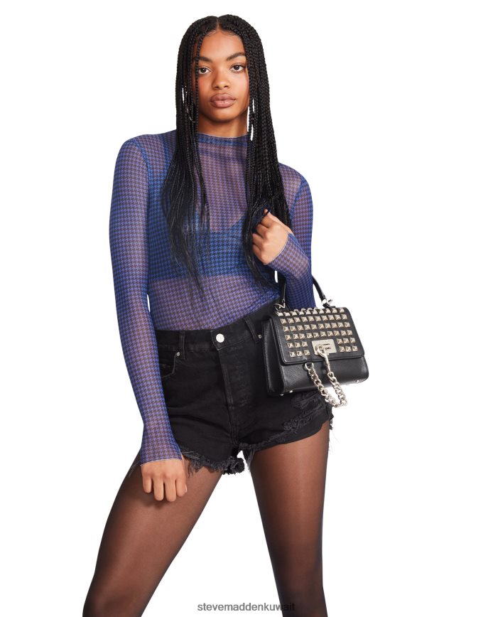 Steve Madden نحيف إليزا توب متعدد أزرق يلبس 6JPNNF786