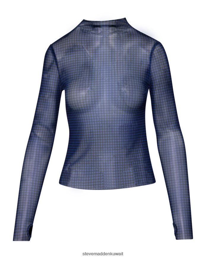 Steve Madden نحيف إليزا توب متعدد أزرق يلبس 6JPNNF786