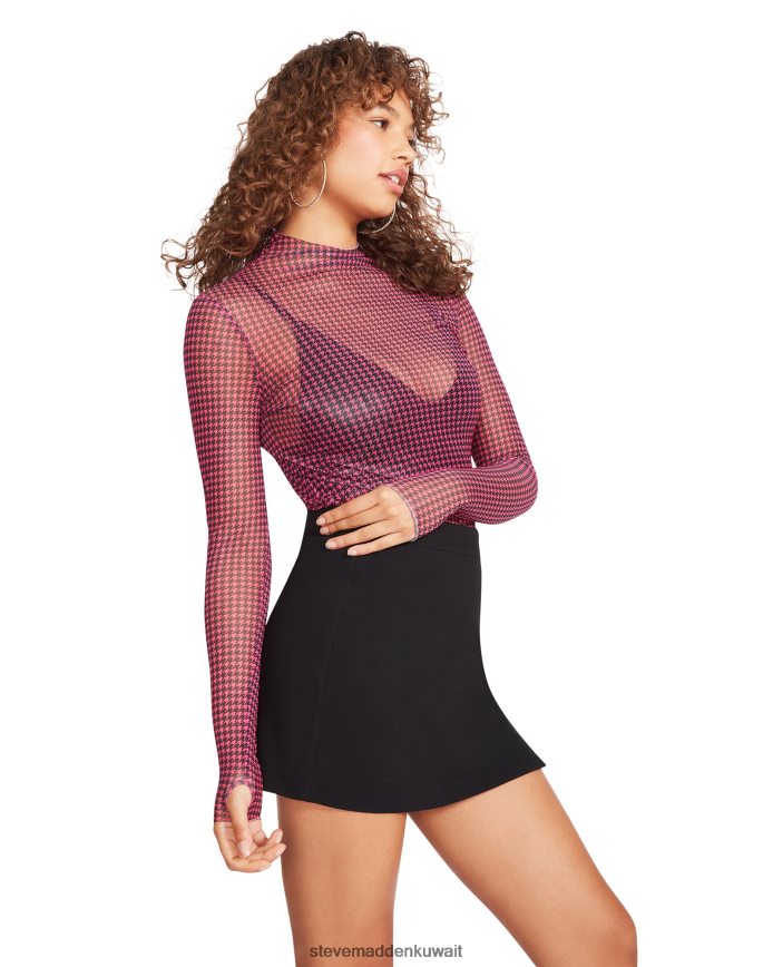 Steve Madden نحيف إليزا أعلى وردي فاقع يلبس 6JPNNF792