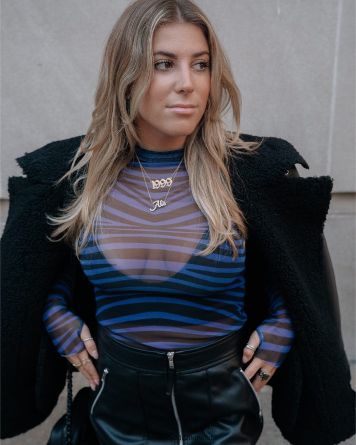 Steve Madden نحيف إليزا أعلى أزرق يلبس 6JPNNF795