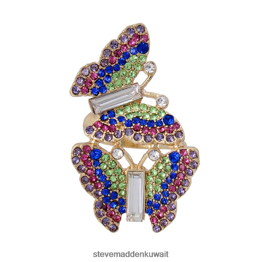 Steve Madden للجنسين خاتم الفراشة متعدد ملحق 6JPNNF819