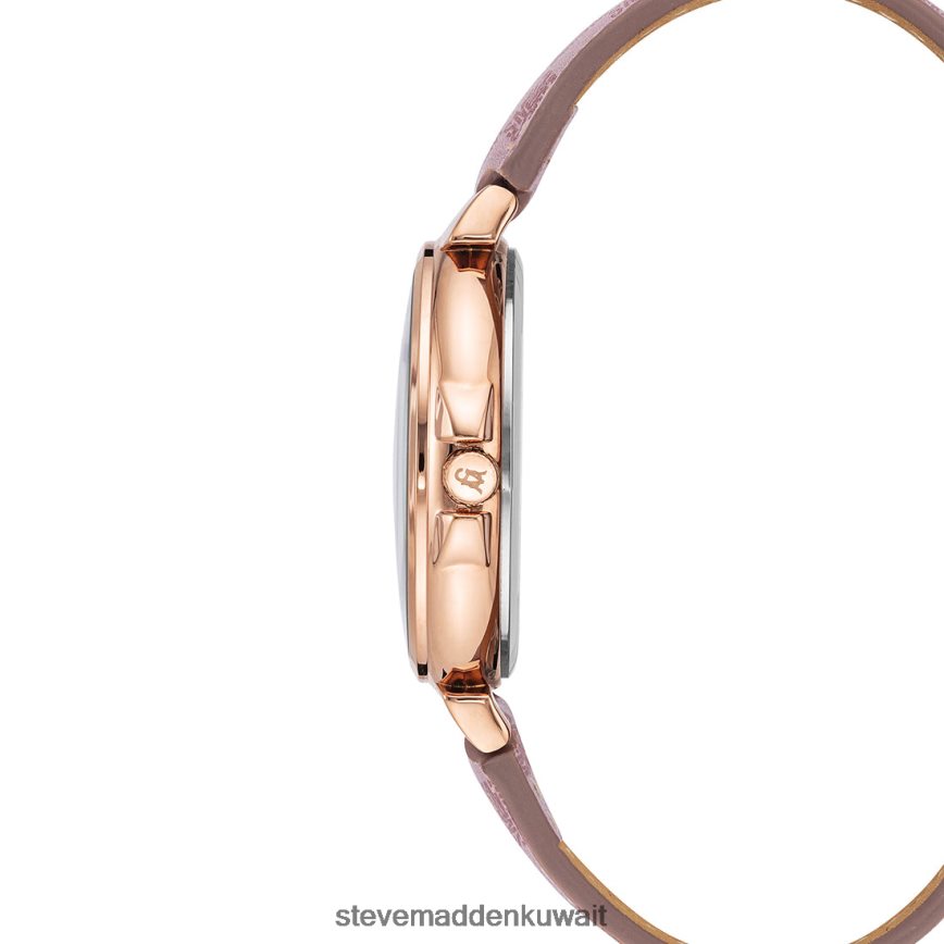 Steve Madden للجنسين ساعة بلوك الشعار لون القرنفل ملحق 6JPNNF823