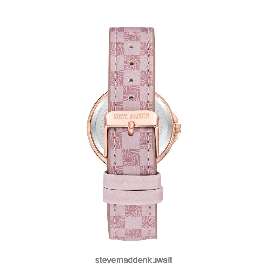 Steve Madden للجنسين ساعة بلوك الشعار لون القرنفل ملحق 6JPNNF823