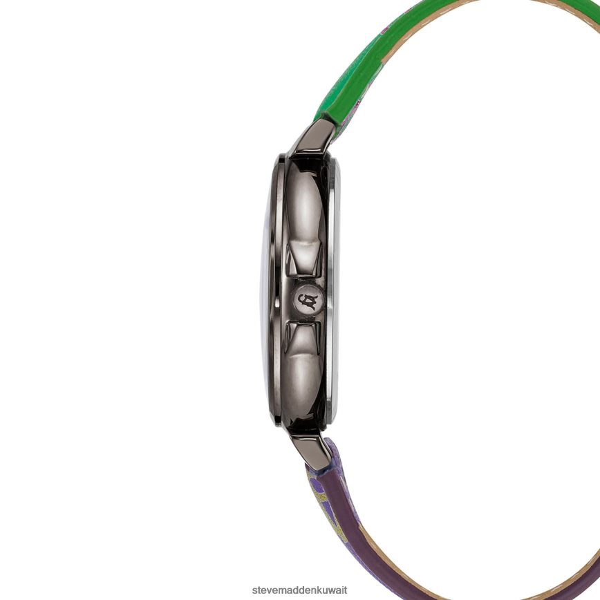 Steve Madden للجنسين ساعة شعار مكدسة متعدد ملحق 6JPNNF829