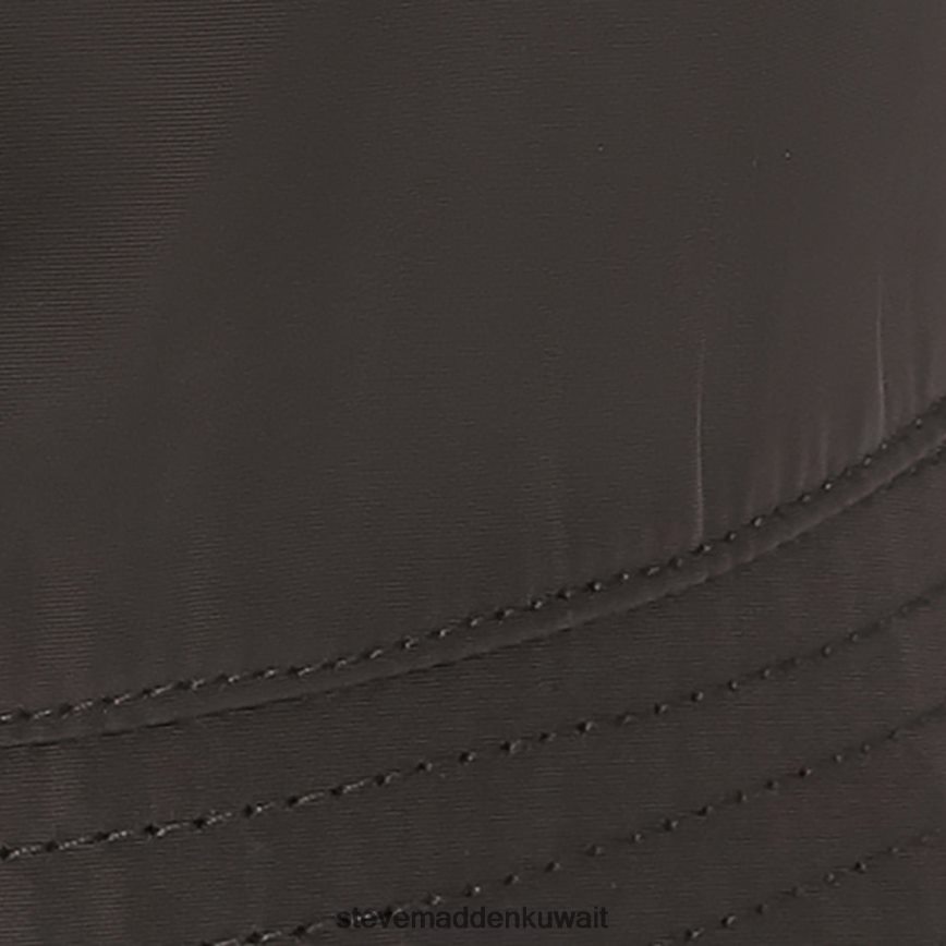 Steve Madden للجنسين قبعة دلو من النايلون أسود ملحق 6JPNNF863