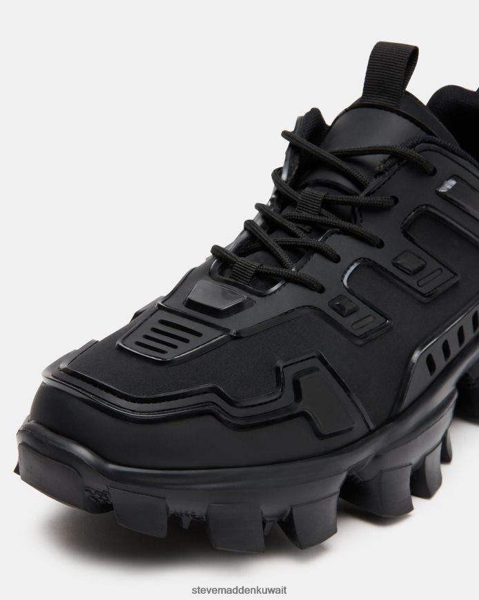 Steve Madden رجال بونس أسود أحذية 6JPNNF882