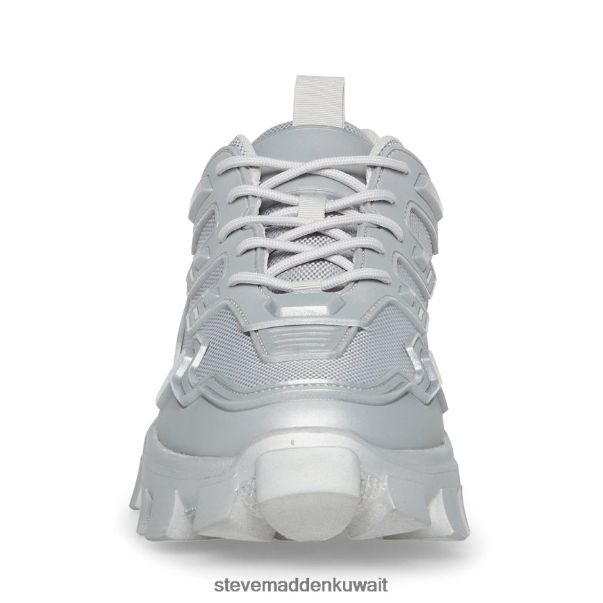 Steve Madden رجال بونس فضة أحذية 6JPNNF903